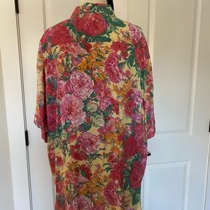Oversized Zara Floral Shirt